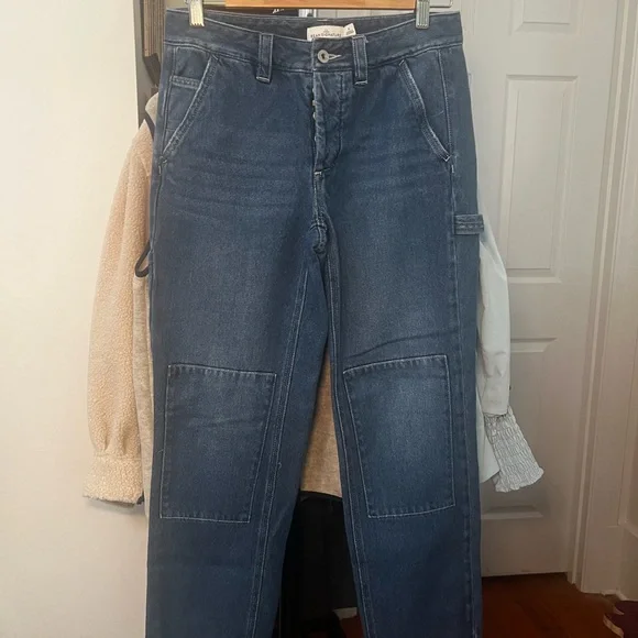 LL Bean Jeans with Cargo Vibes - Picture 1 of 3